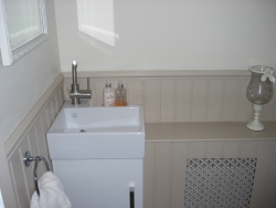 Sink and panelling